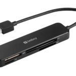 USB 3.0 Pocket Card Reader USB 3.0 Pocket Card Reader,  MMC, Memory Stick (MS), MicroSD (TransFlash), SD, SDHC, SDXC, Black, 5000