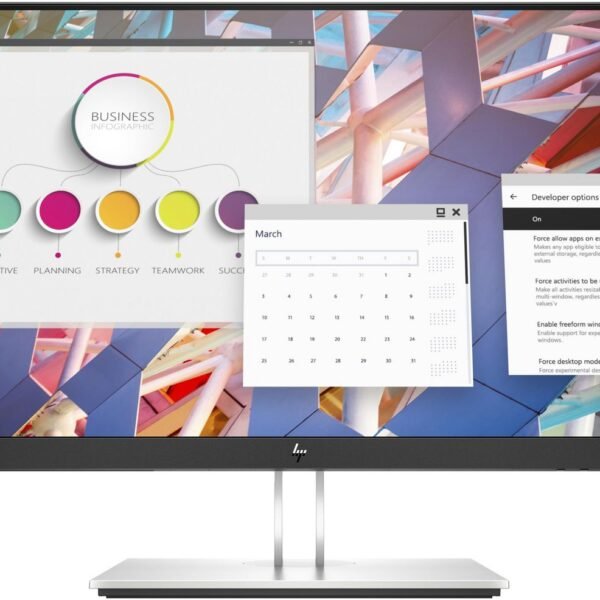 E24 G4 23.8inch IPS FHD E24  G4, 60.5 cm (23.8"), 1920 E24  G4, 60.5 cm (23.8"), 1920 x 1080 pixels, Full HD, LCD, 5 ms, Black, Silver