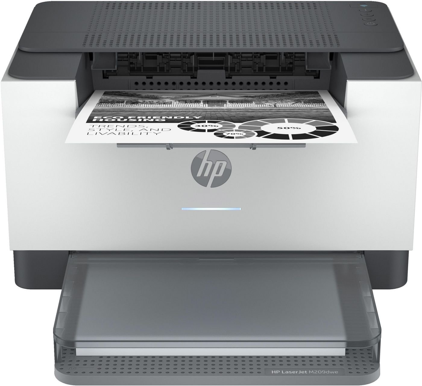 Img_34259579.jpg LaserJet M209dwe 600 x 600 DPI A4 Wi-Fi LaserJet M209dwe, Laser, 600 x 600 DPI, A4, 30 ppm, Duplex printing, White - Image 1