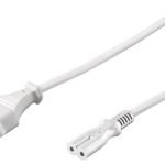 Power Cord Notebook 0.5m White