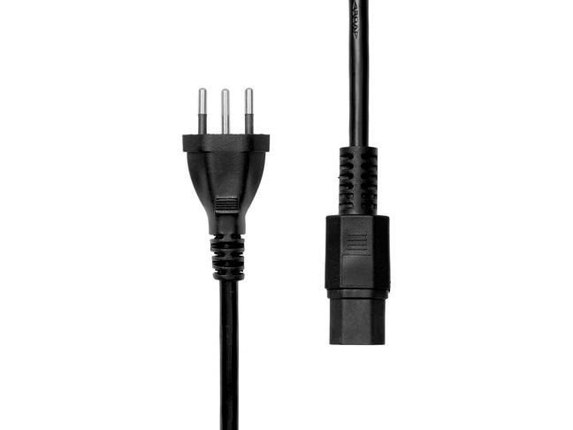 Img_34492016.jpg Power Cord Swiss to C15A 2M Black - Image 1