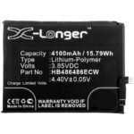 Mobile Battery 15.79Wh Li-Pol  3.85V 4100mAh for Huawei  15.79Wh Li-Pol 3.85V 4100mAh Black for Huawei Mobile, SmartPhone CP37, CP60,