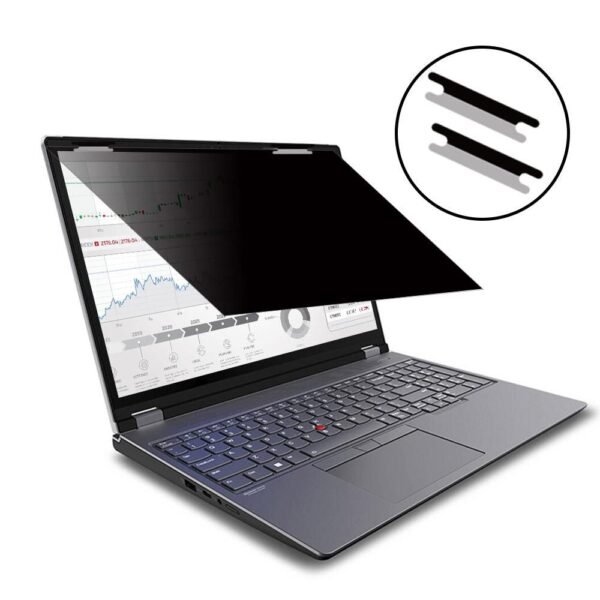 Flip Attach Privacy Filter  15.6" 345 mm x 194 mm 16:9  Supports Touch Screens