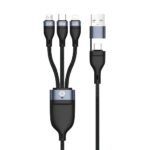Usb 3-In-1 Pd 3.0 60W  Charging Cable 1.5M, 20V 3A,  480Mbps
