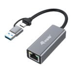 Usb-C To 2.5 Gigabit Ethernet  Network (Usb-C+A) Adapter