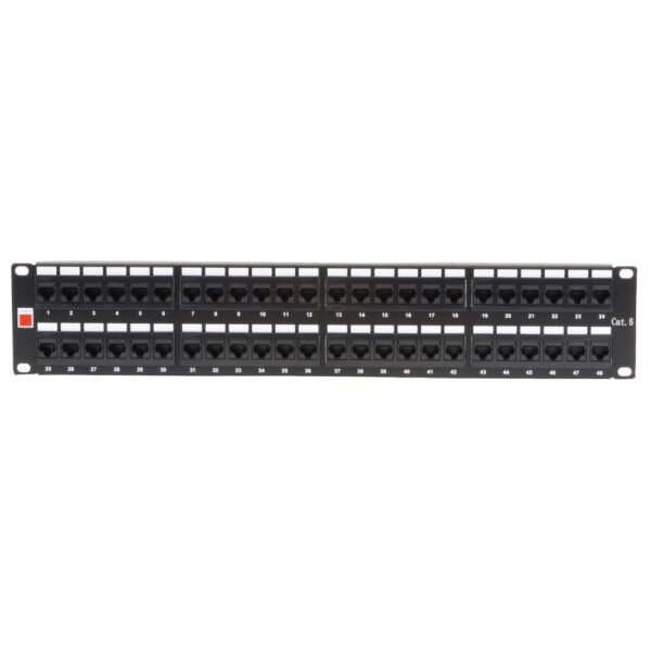 2U 48 Port Patch Panel UTP  CAT6