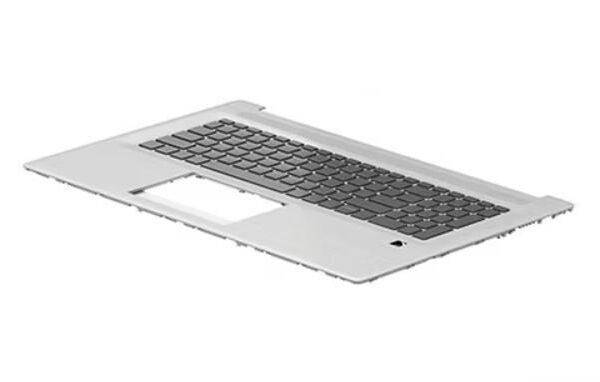 Top cover with backlit  keyboard and fingerprint  reader
