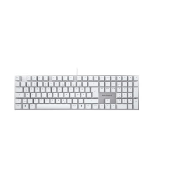 Kc 200 Mx Keyboard Usb Qwertz  German Silver, White