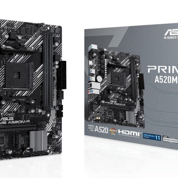 Prime A520M-R Amd A520 Socket  Am4 Micro Atx