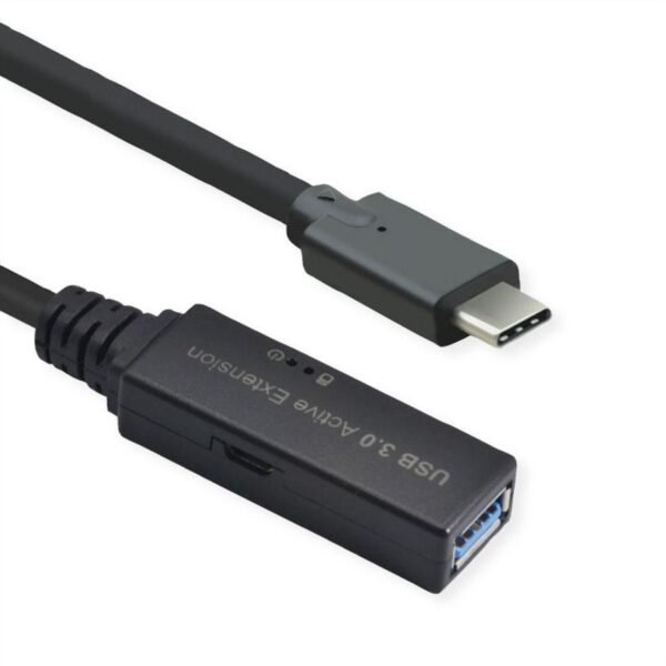 Ultra Long USB3.2 Gen1 Active  Repeater Cable, C - A, 10m