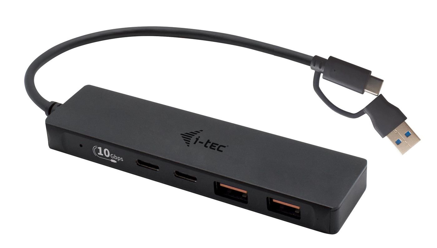 Img_34831843.jpg Advance Usb-C Slim Passive Hub 4 Port - Image 1