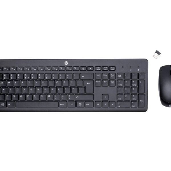 Wireless Keyboard Mouse 230, Full-size (100%), RF  Wireless, Mechanical, QWERTY, Black, Mouse included