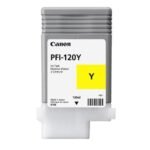 PFI-120 Y 130ml PFI-120Y, Original,  Pigment-based ink, Yellow, Canon, TM-200, TM-205, TM-300, TM-305, 1 pc(s)