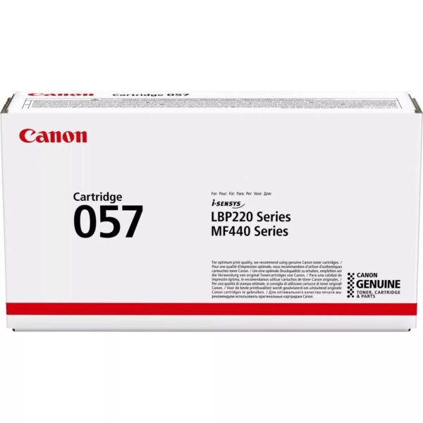 057 toner cartridge 1 pc(s)  Original Black 057, 3100  pages, Black, 1 pc(s)