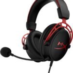 Hyperx Cloud Alpha - Gaming  Headset (Black-Red) Wired  Head-Band Black, Red