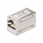 Shielded RJ45 Coupler, Inline  Cat6a Coupler, Female to  Female (F/F) T568B Pinout, Shielded Ethernet Cable Extension