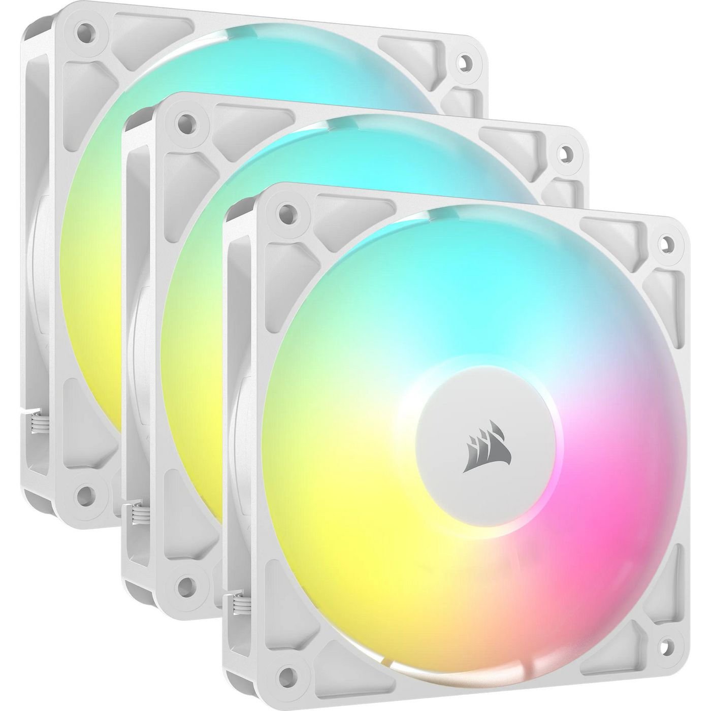 Img_35691911.jpg Rs120 Argb Computer Case Fan 12 Cm White 3 Pc(S) - Image 1