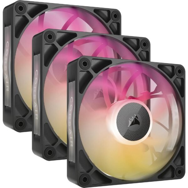 Icue Link Rx120 Max Rgb  Computer Case Fan 12 Cm Black  3 Pc(S)