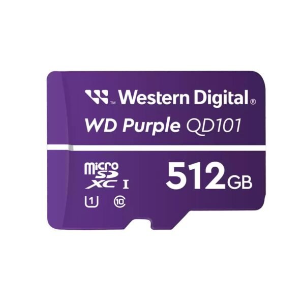 Wd Purple Sc Qd101 512 Gb  Microsdxc Class 10
