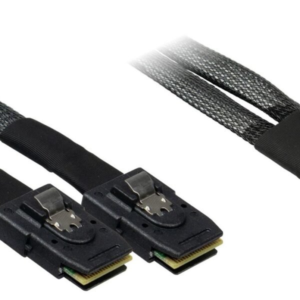 Serial Attached Scsi (Sas)  Cable 0.75 M 24 Gbit/S Black