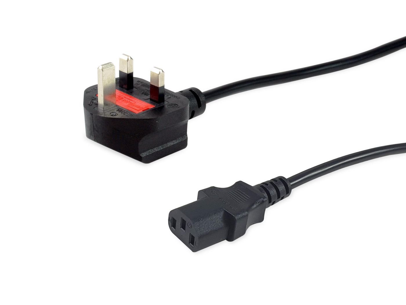 Img_35705840.jpg Uk Power Cord, C13 To Bs1363, 10M, 10A Fuse - Image 1