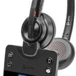 POLY Savi 8420 Office Stereo  Microsoft Teams Certified  DECT 1880-1900 MHz Headset