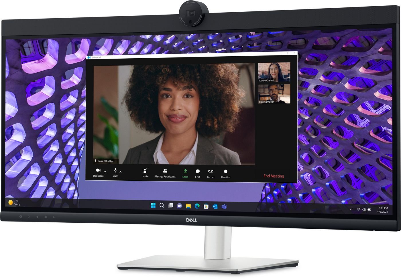 Img_35762774.jpg P3424Web Computer Monitor 86.7 Cm (34.1") 3440 X 1440 Pixels 4K Ultra Hd Lcd Black - Image 1