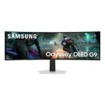 S49Dg910Su Computer Monitor  124.5 Cm (49") 5120 X 1440  Pixels Dual Qhd Oled Silver