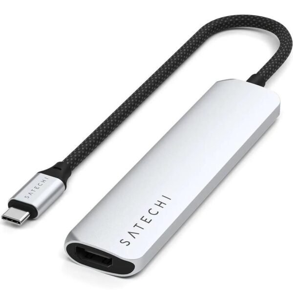 Interface Hub Usb Type-C  10000 Mbit/S Silver