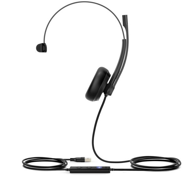 Headset Wired Head-Band  Office/Call Center Usb Type-A  Black