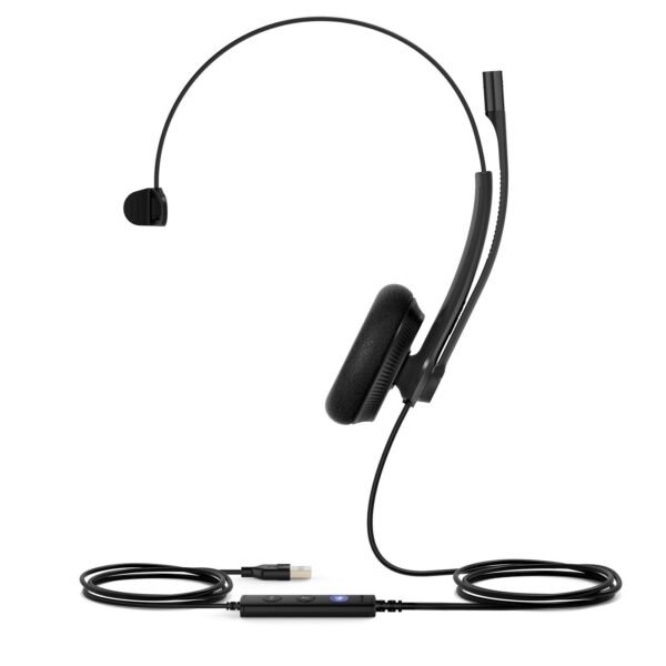 Uh34 Lite Headset Wired  Head-Band Office/Call Center  Black