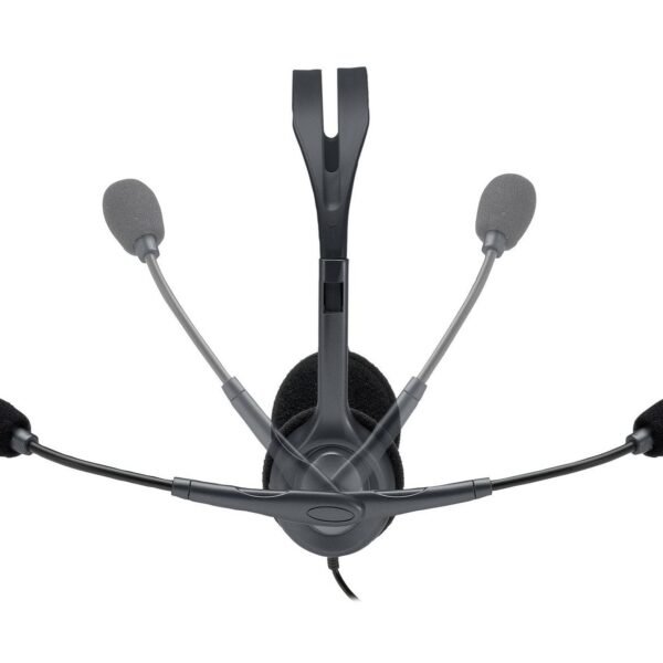 H111 Stereo Headset Wired  Head-band Office/Call center  Grey