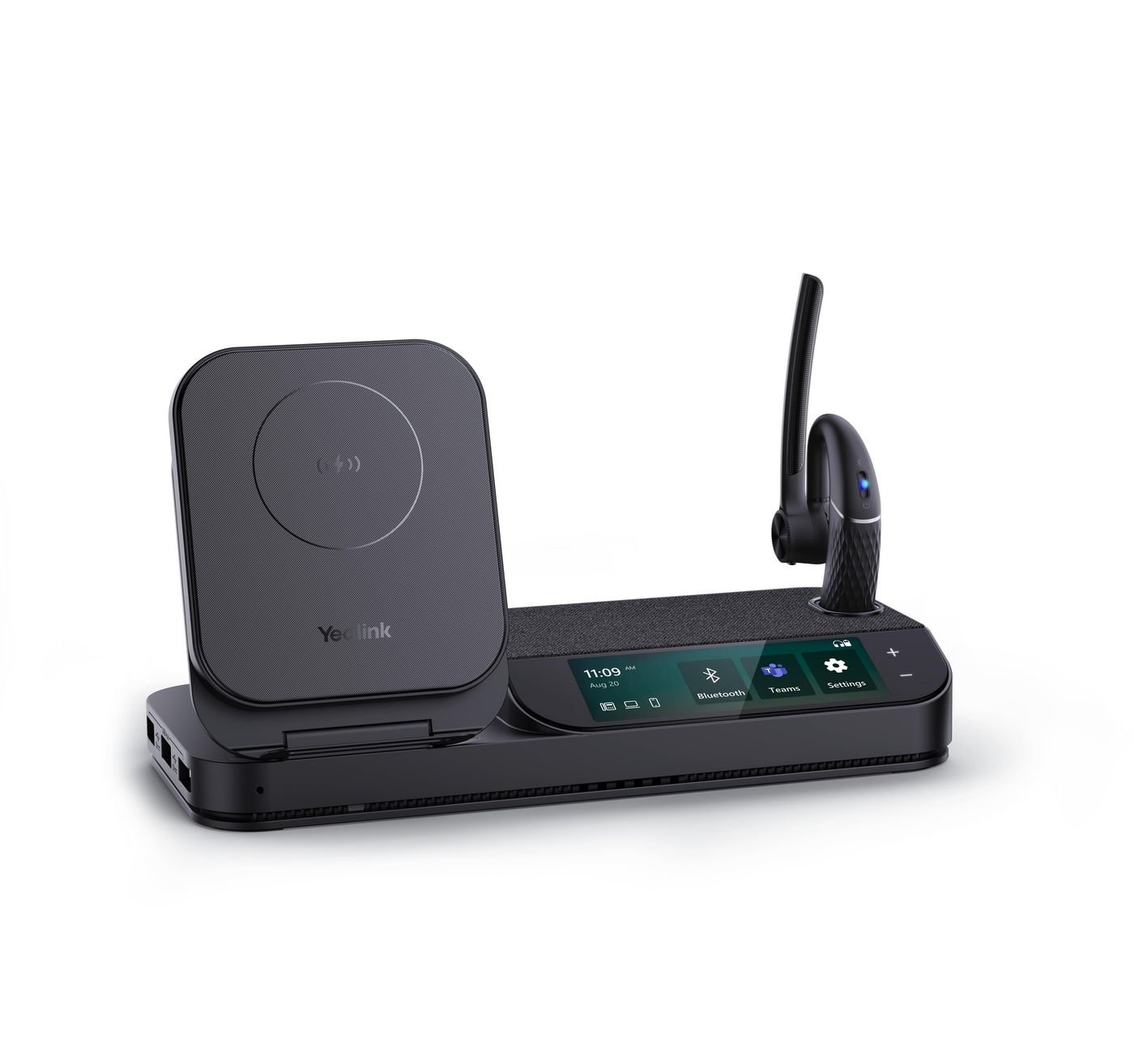 Img_35847918.jpg Bh71-Workstation Headphones/Headset Wireless In-Ear Office/Call Center Bluetooth Charging Stand Black - EU Model - Image 1