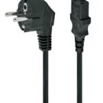 Power Cable Black Cee7/4 C14  Coupler
