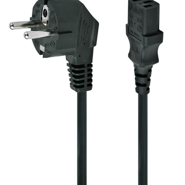 Power Cable Black Cee7/4 C14  Coupler