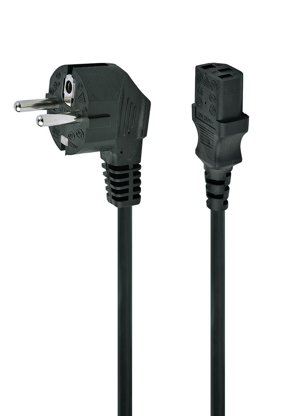 Img_35853956.jpg Power Cable Black Cee7/4 C14 Coupler - Image 1