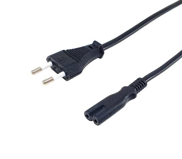 Equip High Quality Power Cord, C7 to 2pin Euro, 1.8m