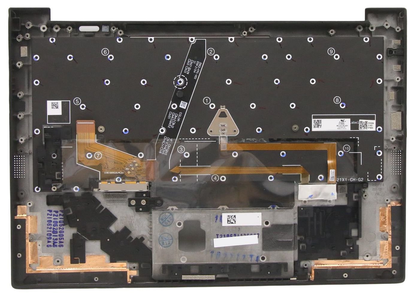 Img_35867577.jpg US English Keyboard Bezel Assembly for Lenovo Systems - Image 1