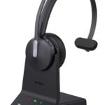 Wh64 Mono Teams Headset  Wireless Head-Band  Office/Call Center Micro-Usb Bluetooth Black