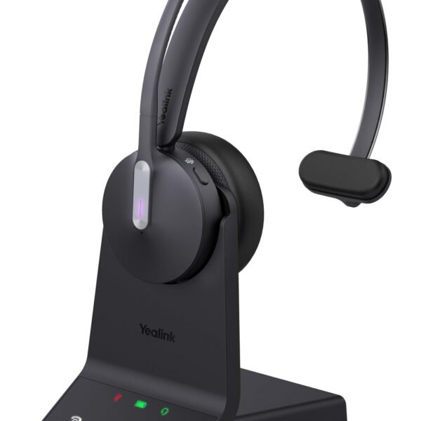 Wh64 Mono Teams Headset  Wireless Head-Band  Office/Call Center Micro-Usb Bluetooth Black