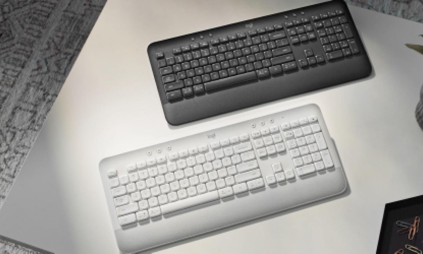 Img_35932610.jpg Signature K650 keyboard Bluetooth QWERTY Danish, Finnish, Nordic, Swedish Graphite - Image 1