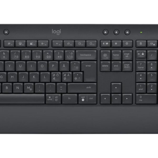 Signature MK650 Combo For  Business keyboard Mouse  included RF Wireless + Bluetooth QWERTY Danish, Finnish, Norwegian, Swedish