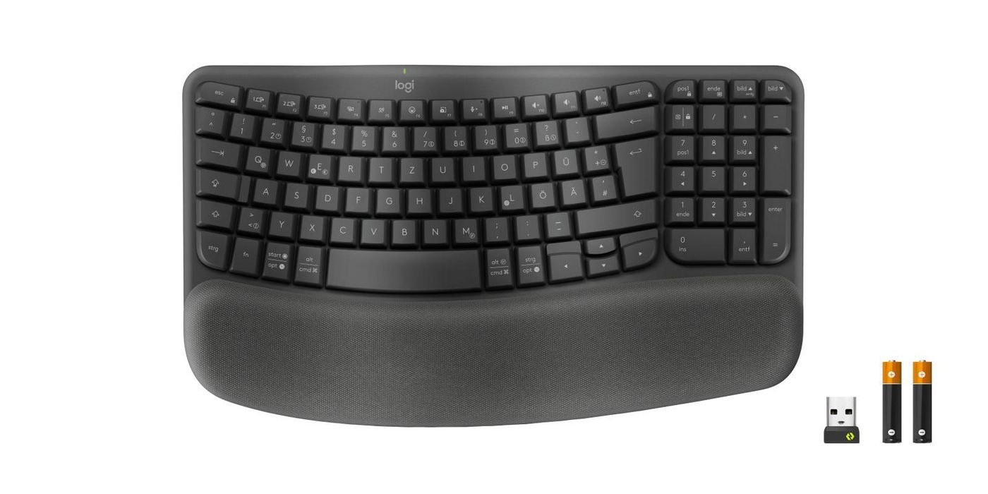 Img_35934236.jpg WAVE KEYS FOR BUSINESS-GRAPHITE DEU 2.4GHZ/BT CENTRAL 419-B2B - Image 1