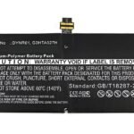 Laptop Battery 37.24Wh Li-Pol  7.6V 4900mAh Black for  Microsoft 37.24Wh Li-Pol 7.6V 4900mAh Black for Microsoft