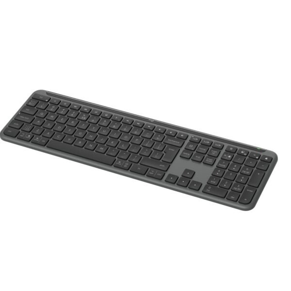 keyboard Office RF Wireless +  Bluetooth QWERTY US  International Graphite