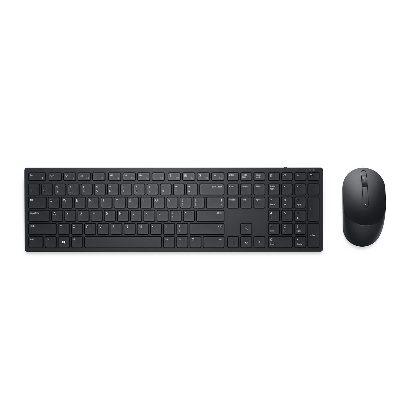 Img_36106505.jpg KM5221W keyboard RF Wireless QWERTY US International Black - Image 1