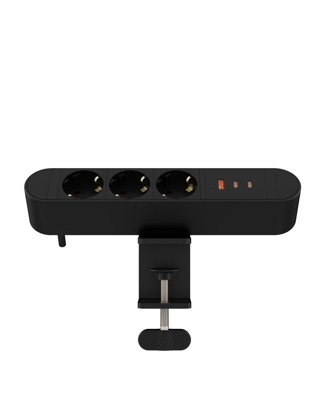 Img_36128796.jpg Multi Desktop Power Socket 3 Ways Schuko, 1 x USB-A, 2 x USB-C, 67W, 1,8m - Image 1