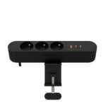Multi Desktop Power Socket 3  Ways French, 1 x USB-A, 2 x  USB-C, 67W, 1,8m
