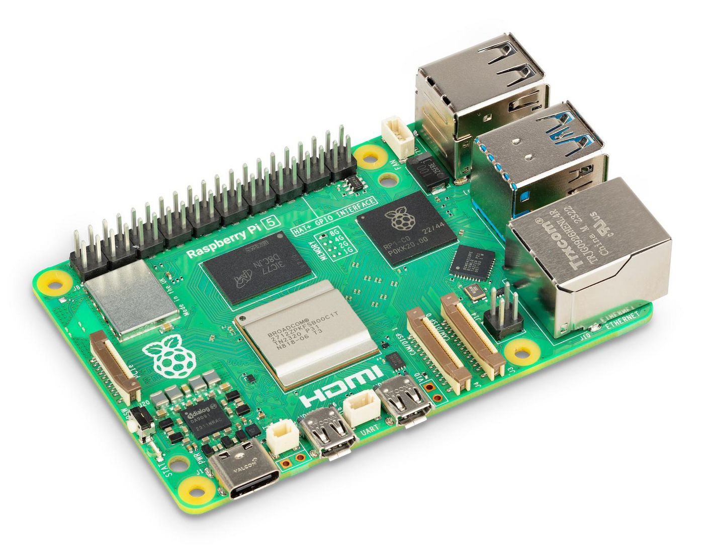 Img_36134547.jpg Pi 5 Model B - Single-board computer, Broadcom BCM2712, 2.4 GHz RAM 16 GB 802.11a/b/g/n/ac Bluetooth 5.0 - Image 1