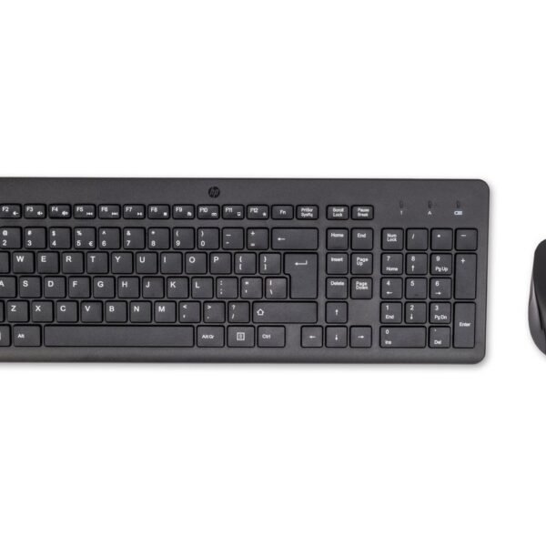 330 Wireless Mouse Keyboard  330 International 330  Wireless Mouse and Keyboard Combination, Full-size (100%), RF Wireless, Black,